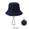New Quick-dry Foldable Drawstring Waterproof Women Bucket Hats Men Cap Sunscreen Panama Sunhat Hiking Fishing Hat Fisherman Caps