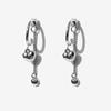 Rush Off Love Me Heart Ring Earring / Love Me Heart Ring Earrings (Silver Post)