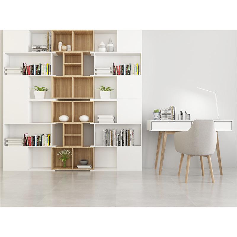 High-Definition Douyin-Moderator-Hintergrund: Bücherregal Bürodeko