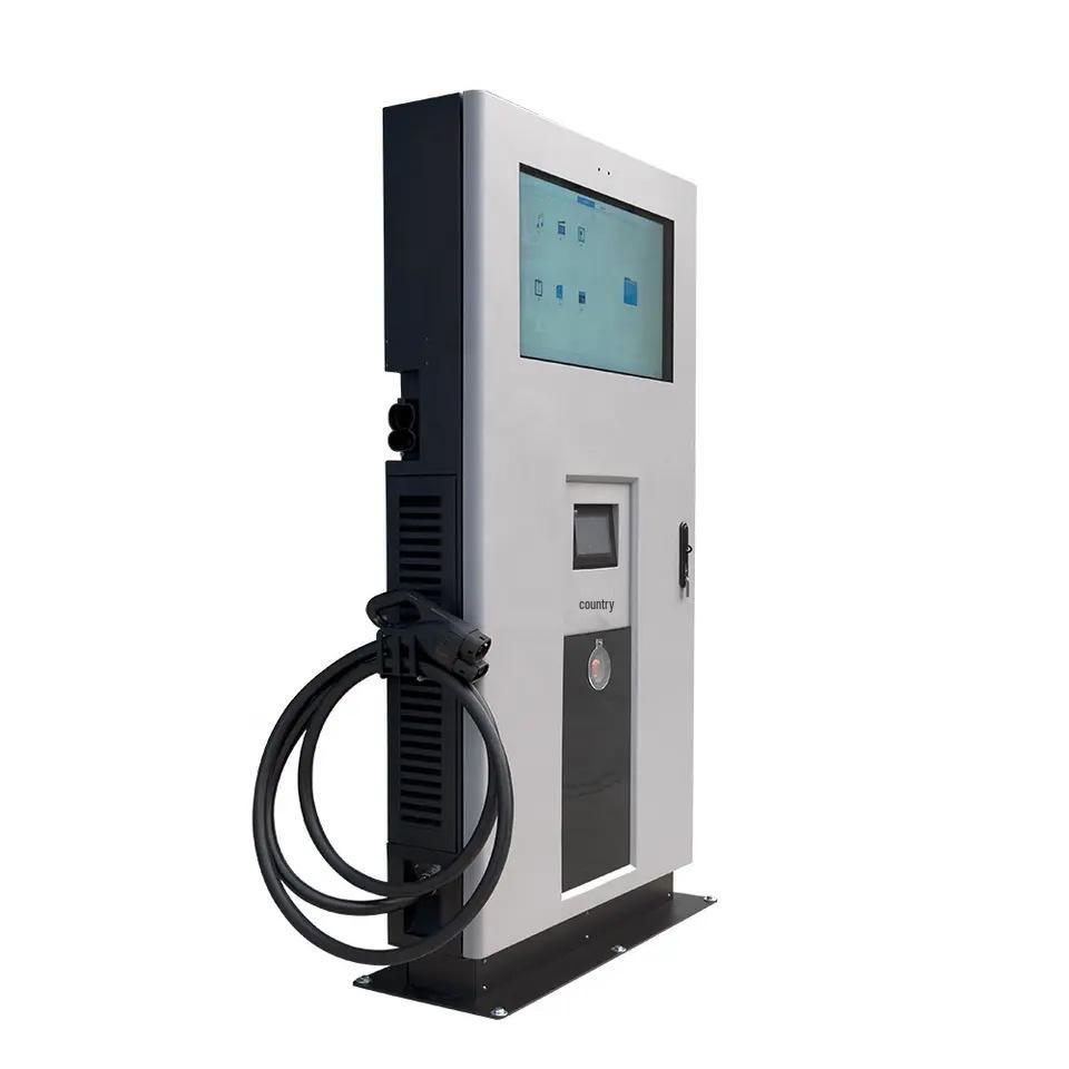 Kangrui 60KW Floor-standing Dual Gun EV DC Charger CCS2
