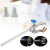 Anti Slip Pad Four Prong Clamp Zinc Alloy Beaker Holder Universal Lab Clamp Lab Testing