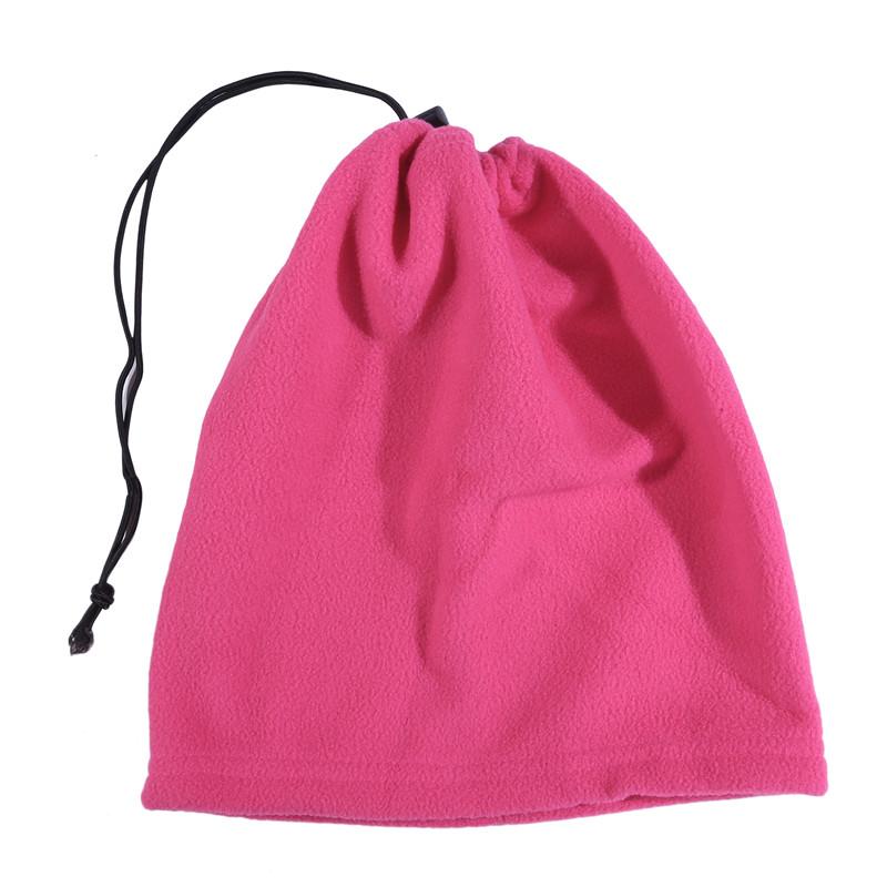 Unisex Men Women Thermal Warm Fleece Snood Scarf Neck Warmer Beanie Ski Balaclava Hat