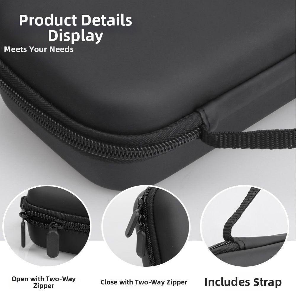 New PU Carrying Case Portable Shockproof Storage Bag Waterproof Protective Cover for ANBERNIC RG VITA / RG VITA Pro Accessories
