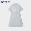 FILA FUSION Woven Short-Sleeve Dress