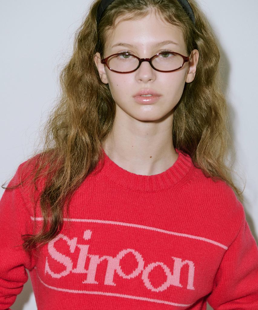 SINOON Sinoon Pullover Knit (Cherry)