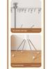 Floor-Standing Multi-Functional Space-Saving Indoor Clothes Drying Rack