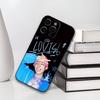 LOUIS LNGSHOT Phone Case For iPhone 17,16,15,14,13,12,11 Plus,Pro Max,XS,Soft Black Cover