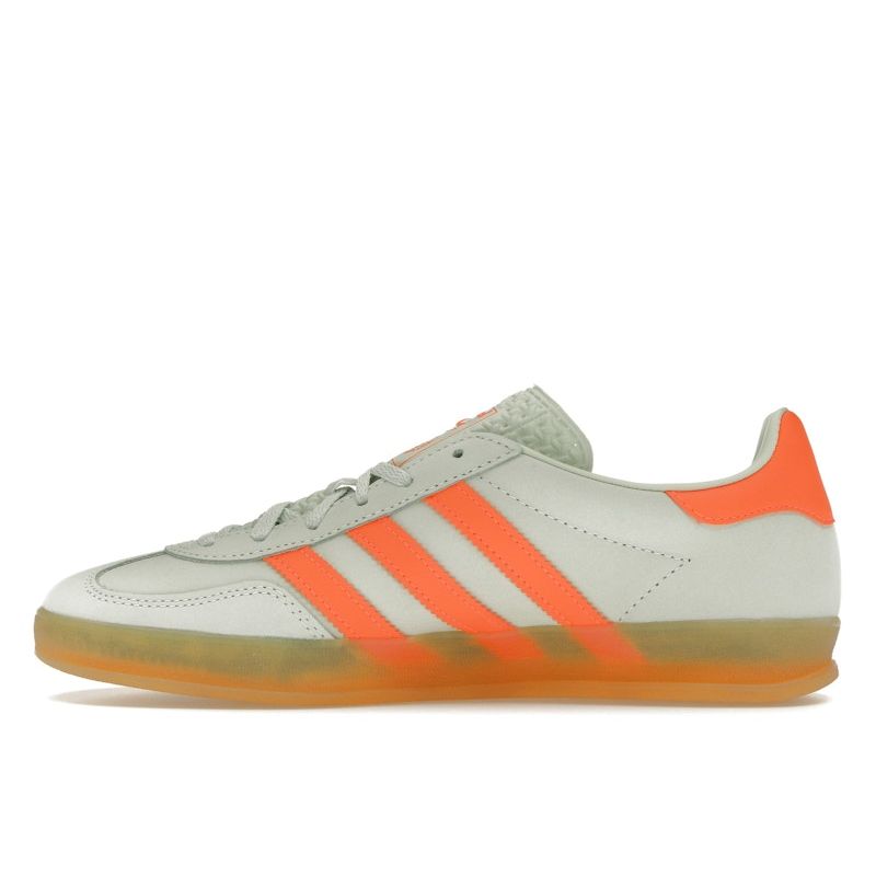 Adidas Gazelle Indoor Lněně zelená/Solární oranžová Dámské tenisky Gum IF6982