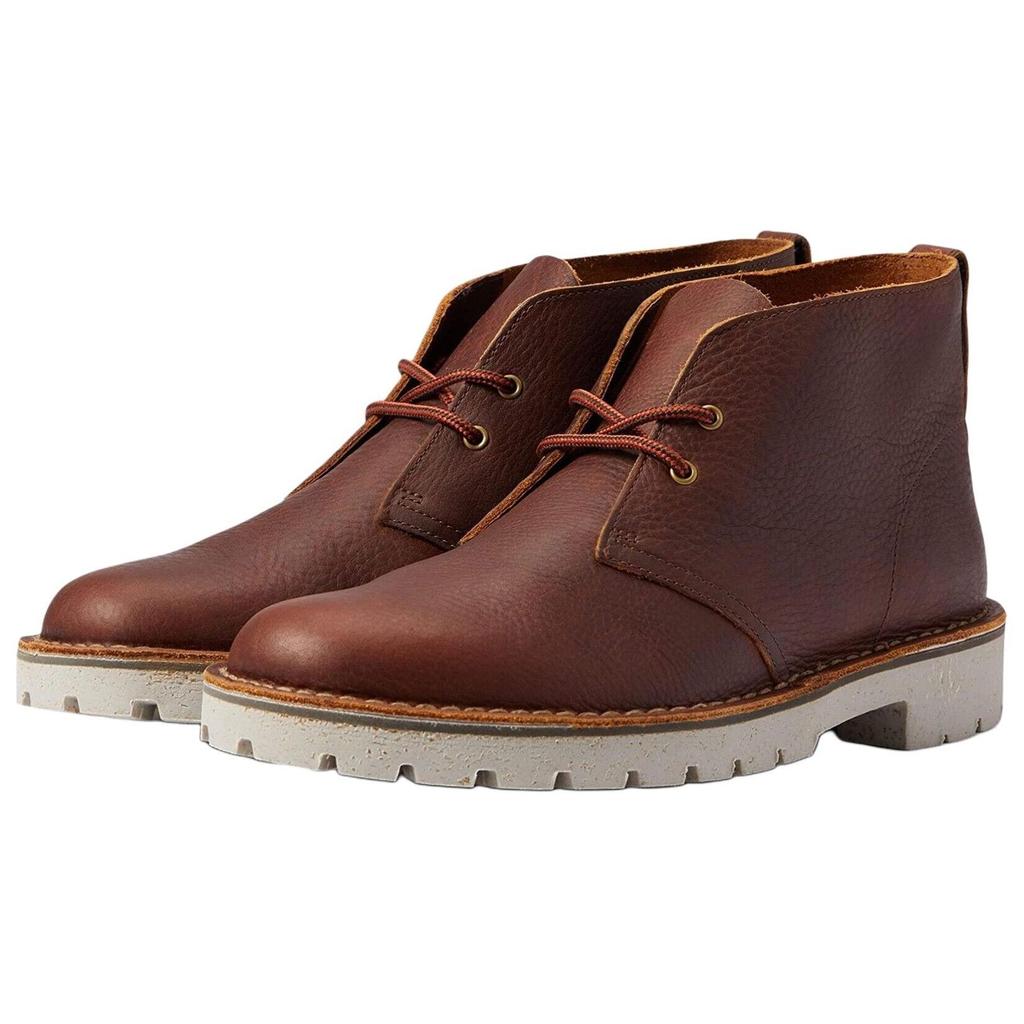 Clarks Overdale Leather Fashion Comfortable Ankle Boots Men ankle boots Brown 26162916