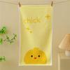 1Pc 25x50cm Cotton Cartoon Animal Frog Chick Rabbit Embroidery Bathroom Children Baby Hand Towel