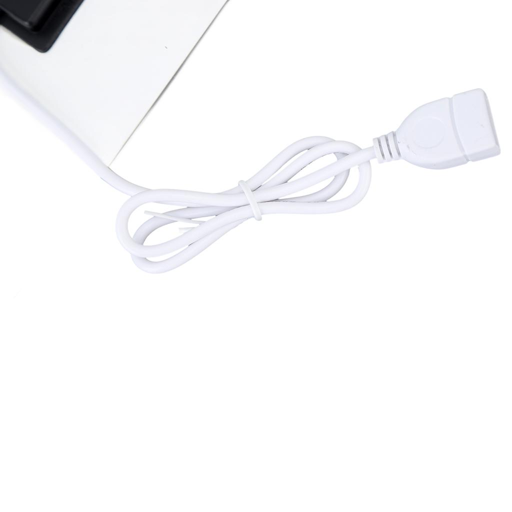 4,5W 5V USB-Ausgang Solarladeplatte Monokristallines Silizium Outdoor-Solarpanel-Ladegerät für Handy