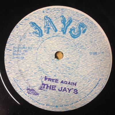 12inch Record JAYS - Free Again NONE Jays 1981 UK Reggae, Ska & Dub Used