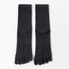 Five-Finger Socks Men'S Pure Cotton Medium Tube Socks Spring And Autumn Breathable Sweat-Absorbing Deodorant Antibacterial Split-Toe Socks Stockings