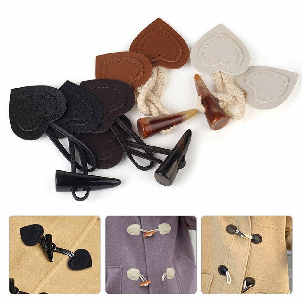 

Пришивные пуговицы для одежды Кожаные роговые пуговицы Модные пуговицы Застежки 1