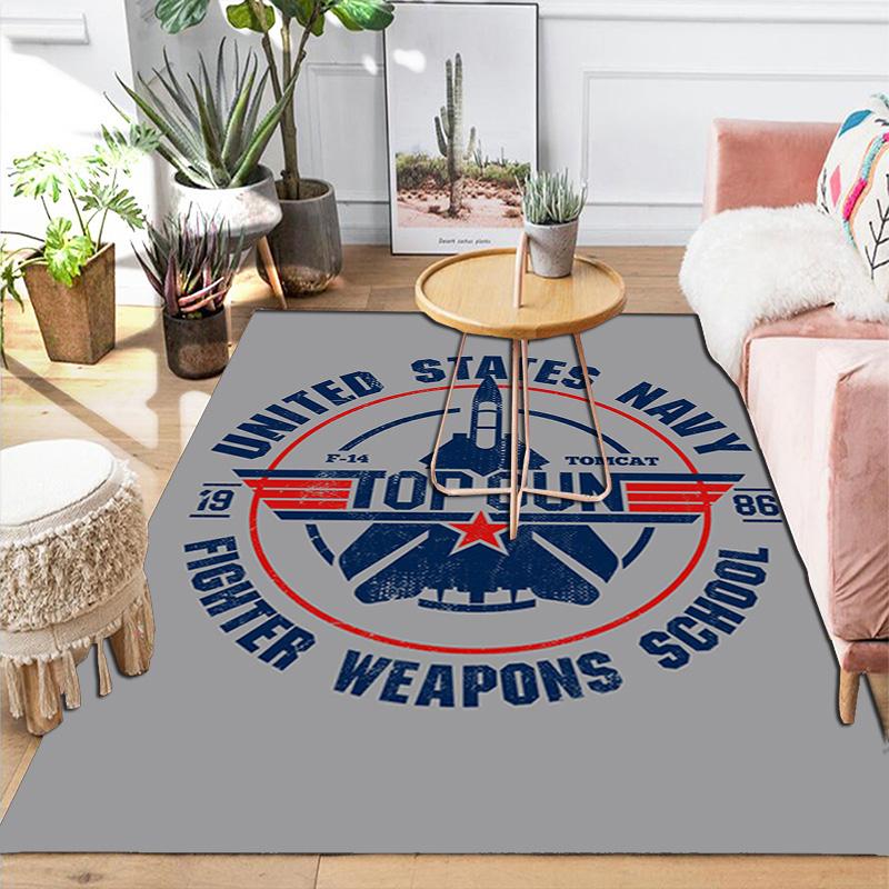 Top Gun Rug Floor Mat for Living Room or Bedroom Soft and Comfortable Carpet a Gift for Birthday and Holiday.DFF0925294