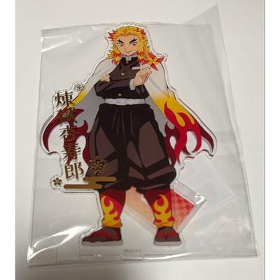 Used Demon Slayer: Kimetsu No Yaiba Namco Memories Corridor Guide Foil Stamped Acrylic Stand Anjuro Rengoku