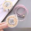 Teardrop-shaped Automatic Retractable Tape Measure, Health Waist Circumference Measuring Ruler, Mini Portable 1.5M