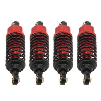 RC Shock Absorber for TL-01 for Tamiya, High Precision Adjustable RC Shock Damper Red