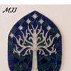 Creative Leisure Time Supplies DIY Mosaic Art Kit, Fantasy Circular Door Tile Craft Thoughtful Holiday Gift Sets Sea Glass Kit for Adults Beginners,