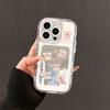 Hrající Koala pro IPhone16promax Krémové Zrcadlové Pouzdro na Telefon Olejomalba pro Apple15 Kreslený14