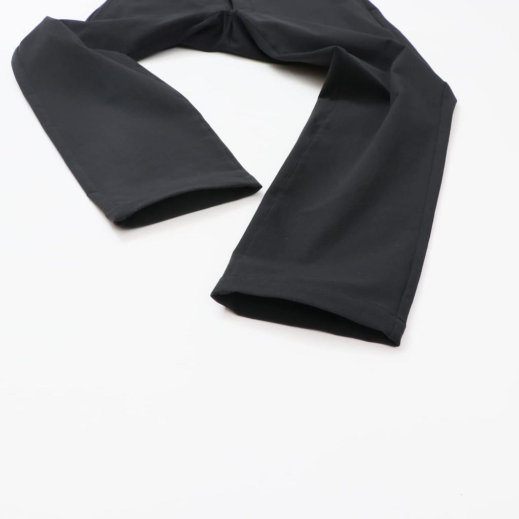 Champion Water One Point Long Black C3-YG207 Pants, Stretch, Thermal, Repellent, Windproof, Logo, Pants, Men's Golf,