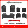 Eco-Friendly, Odorless TPE Floor Mats for 2023 Ford Ranger - Durable and Wear-Resistant Car Seat Cushions