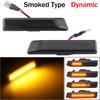 2pcs Flowing Dynamic LED Turn Signal Lights Side Marker Indicator Blinker For BMW X5 E53 1999-2006 E36 63132492179 63137164491