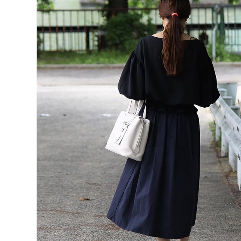 [VITAFELICE] Vita Felice Genuine Cowhide 2way Square Handbag Ladies Vinb-l16045 (off White)