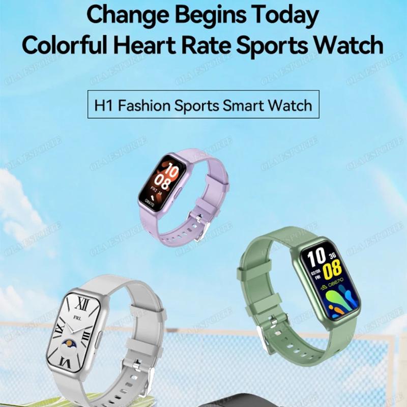 New Smart Watch Bluetooth Calling Heart Rate Blood Oxygen&Sleep Monitoring Flashlight IP68 Waterproof Voice Assistant Men Women Smartwatch HW12
