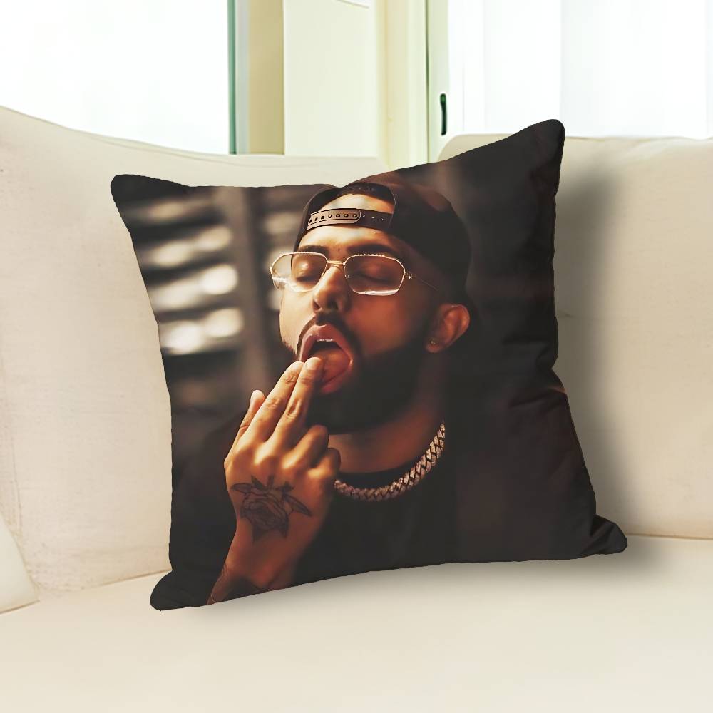 E-Eladio C-Carrion Sauce Boyz Pillow Cases for Bedroom Living Room Sofa Home Decor Polyester Cushion Cover with Zipper