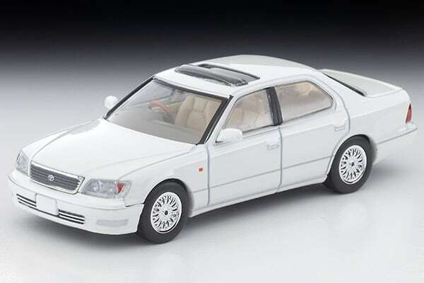 Tomica Limited Vintage Toyota Celsior 10th Anniversary Edition LV-N356c C-Spec (White)