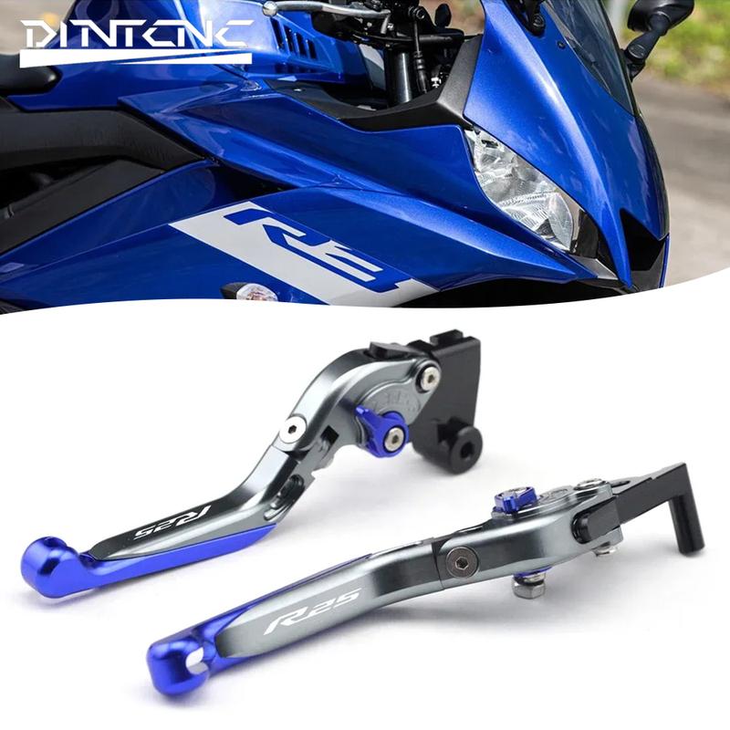 Motorcycle Clutch Front Brake Tie Rod For YAMAHA YZFR3 YZFR25 2014-2022 Folding Telescopic Adjustment Lever YZF R3 R25 2021