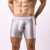 Slip Boxer in Seta Euro-Americani Migliorati Anti-Sfregamento con Supporto Ampliato