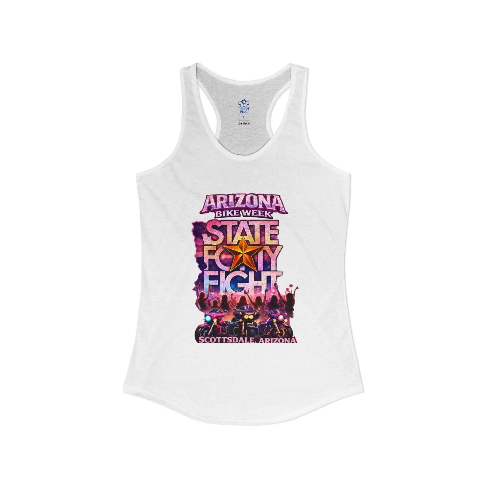 Arizona Bike Week State 48 Racerback Tank S
