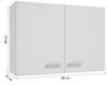 Wall-Mounted Kitchen Cabinet Single 80 X 60