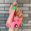 Cartoon Animal Friction Cars Keychain Charming Gifts For All Ages**