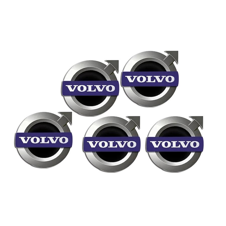 rvgfn3 14MM Car Key Sticker Emblem Decoration Accessories For Volvo XC90 V90 V60 XC60 V40 EC40 EX40 S80 S60 S90 C40 XC40 V70 XC70 C30