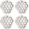4 Honeycomb Molds Silicone Chocolate Fudge