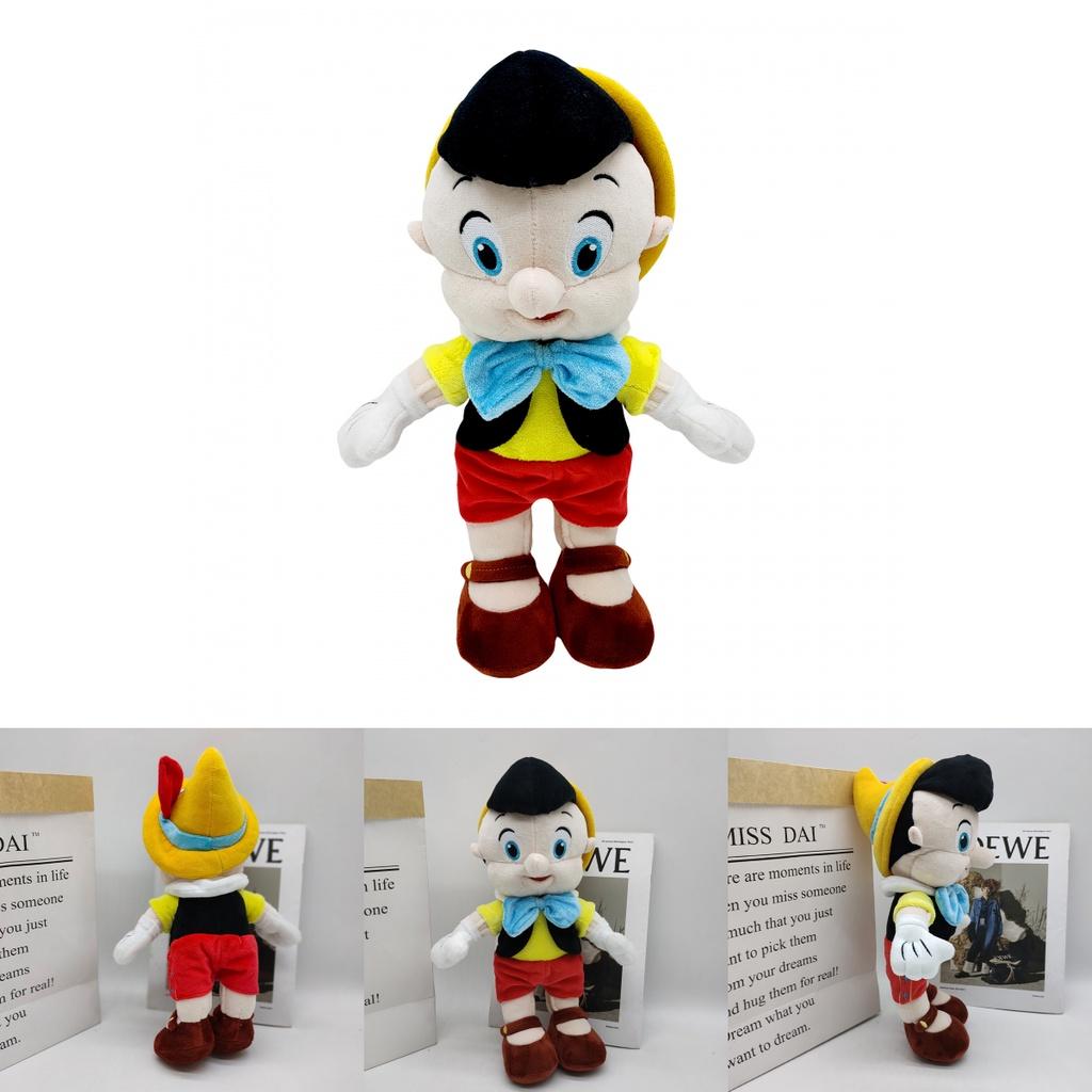 Disney Pinocchio plyšová hračka 35 cm měkká vycpaná panenka pro děti dárek k narozeninám
