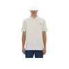 A.P.C Solid Color Printed Logo Polo Short Sleeve T-Shirt Men Tops White COGWZH26342-AAB