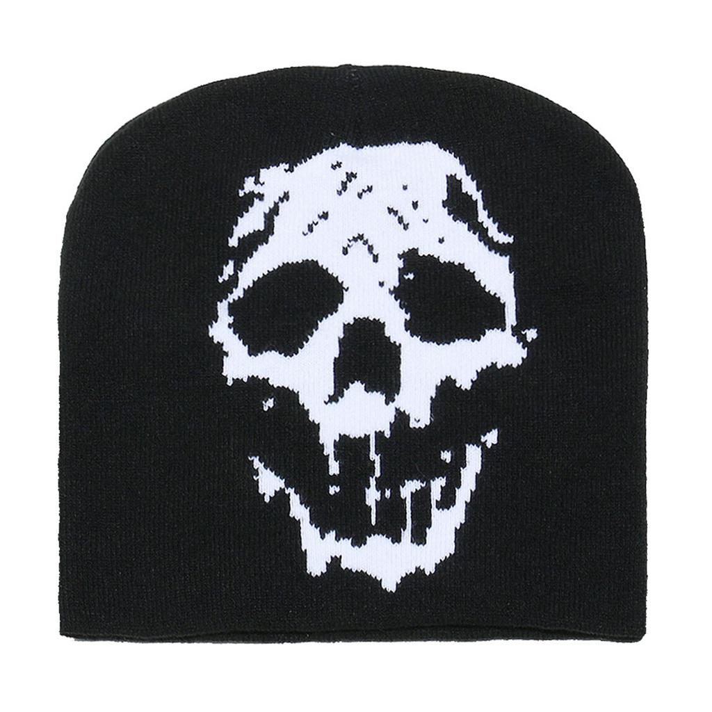 Hiphop Knitted Hat Breathable Acrylics Hat Adjustable Size Hat Youth Trendy Hat for Trendy Youth