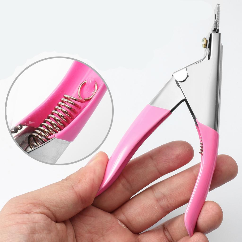 Professionelle Acryl-Falsche-Nagelknipser für Acrylnägel, Regenbogen-Nagelspitzen-Cutter Maniküre-Werkzeug für Salon, Zuhause, Nagelkunst