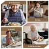 Large Size Elderly Bib Waterproof Mealtime Bib Comfortable Adult Feeding Bib  Elderly Care