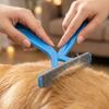 Double Sided Pet Hair Remover Brush for Dog Furniture Clothes Carpet