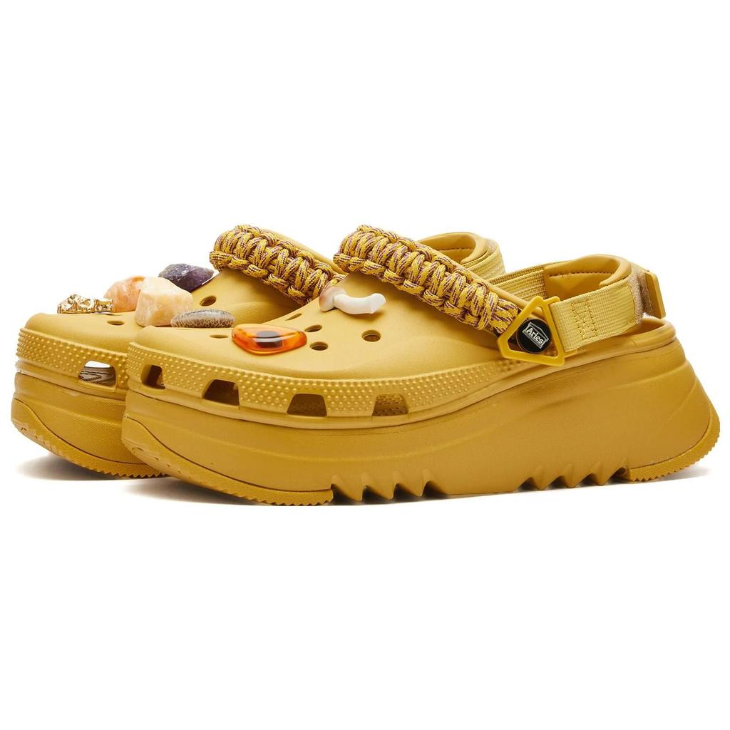Aries x Crocs Classic Hiker Xscape Clog Desert Grass Unisex Tenisky Hnedé 208683-76A