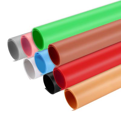 Sady PVC papírů na pozadí PULUZ pro studiový stan, vel: Rozměry 121 cm x 58 cm