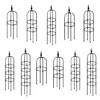 Rust-resistant Garden Stainless Steel Trellis U-Shaped Rings Garden Plant Stake