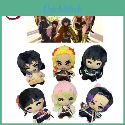Charming Ghost Slayer Plushies Featuring Kimetsu No Yaiba Characters