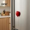 Magnetic Notes Holder 6Pcs/Set 3D Balloon Refrigerator Magnet, Shape Memo Photo Decorative Fridge Magnets Magnet for Whiteboard Locker Door Classroom