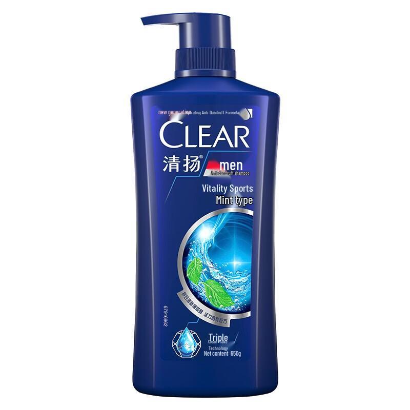 Clear Men Vitality Sport Mint Shampoo